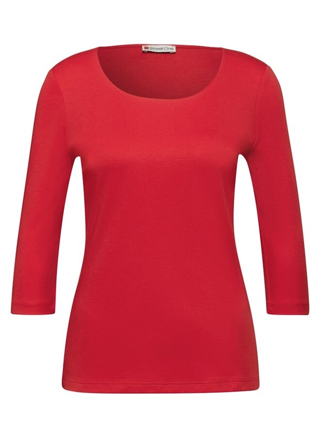 Street one Longsleeve top Style QR Pania - 16865 Racing Red