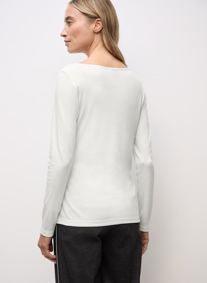 Street one Longsleeve - 10108 Off White