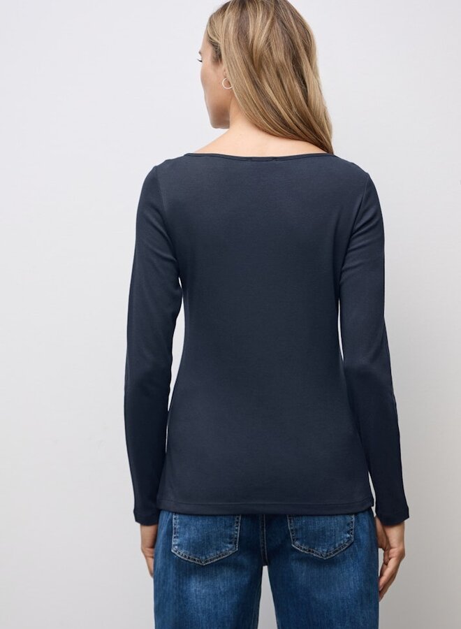 Street one Longsleeve - 11238 Deep Blue