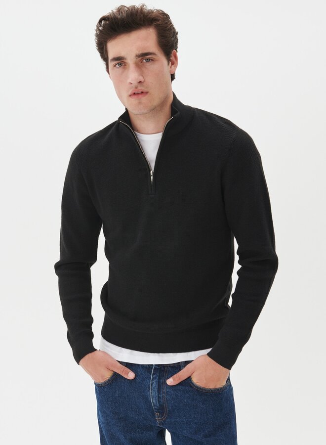 Half Zip Sweater Malagoon 30207192 - Black