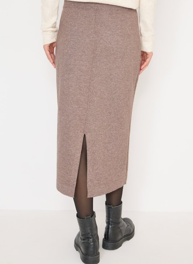 Cecil Midi Rok B361828 - 17189 Chocolate Mousse Melange
