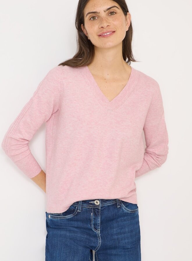 Cecil Trui V-Neck B303545 - 17331 Blossom Glow Melange