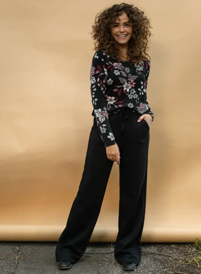 Broek 7343 Ria - 001 Zwart