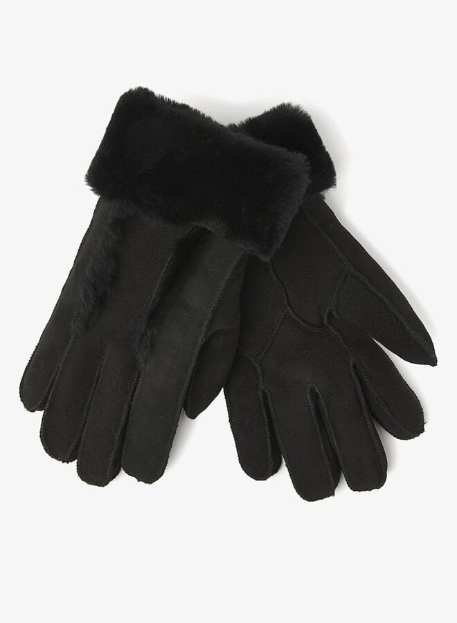 Via Vai Handschoenen Odile Zayn 8888201 - 901 Suede Black