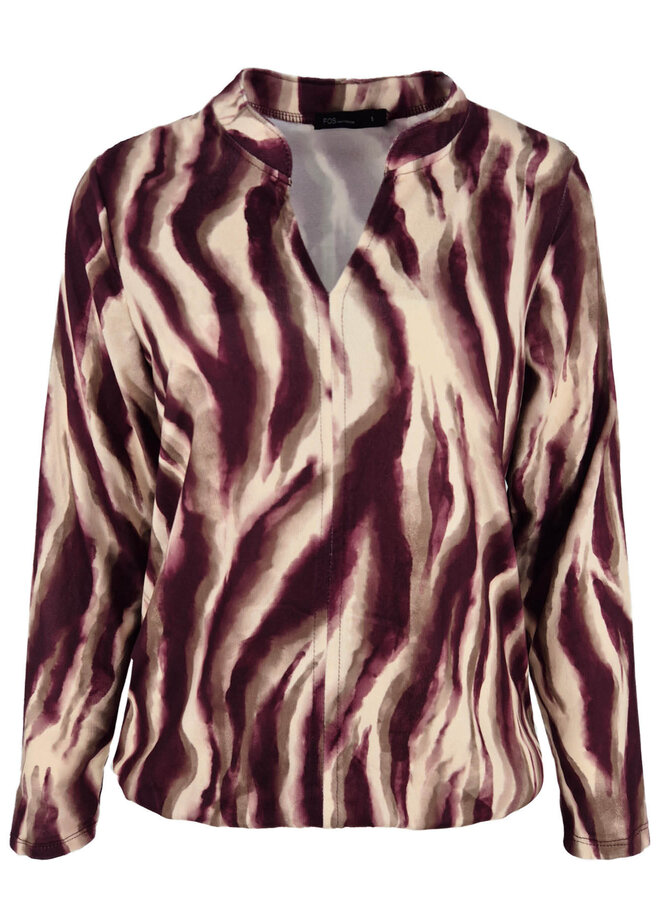 FOS Fashion Top 7627 Didi - 605 Bordeaux