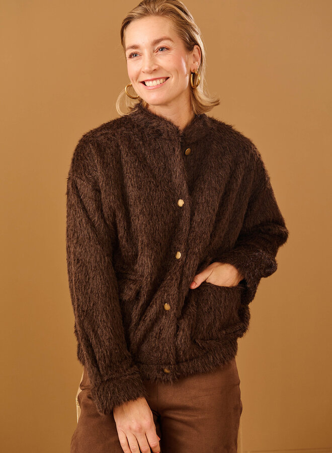 FOS Fashion Jasje 7625 Bomba - 205 Bruin