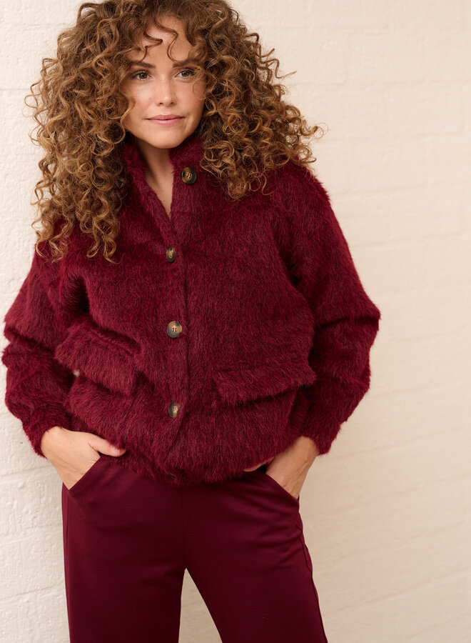 FOS Fashion Jasje 7625 Bomba - 603 Beaujolais