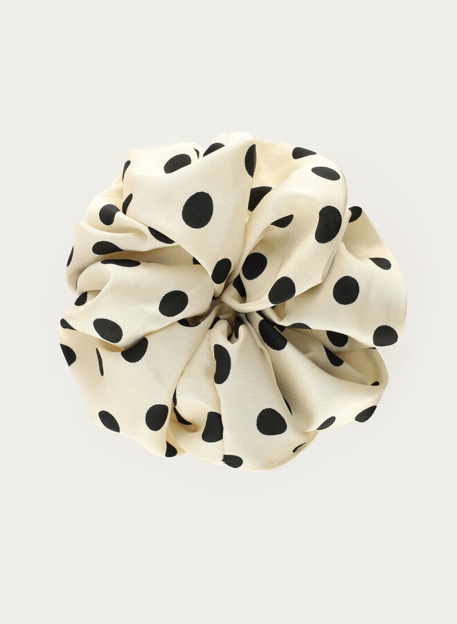 My Jewellery Scrunchie polkadot MJ15133-0900 - Wit