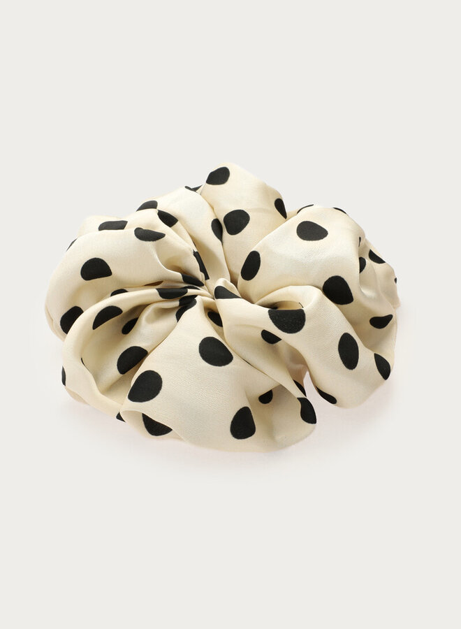 My Jewellery Scrunchie polkadot MJ15133-0900 - Wit