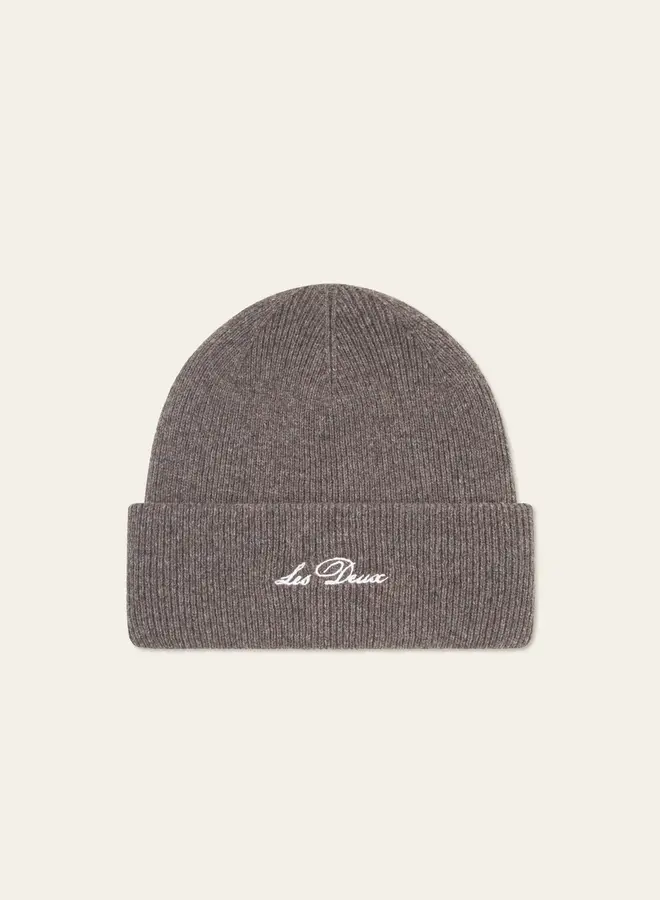 Les Deux Muts Wayne Beanie 1000673- Mountain Grey Melange