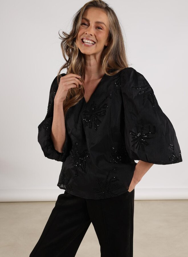 Blouse Delilah NKF02001 - 5 Black