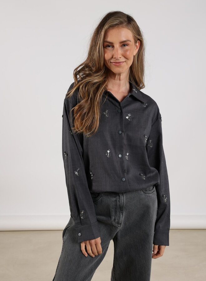 Blouse Newport NKF02037 - 23 Antracite