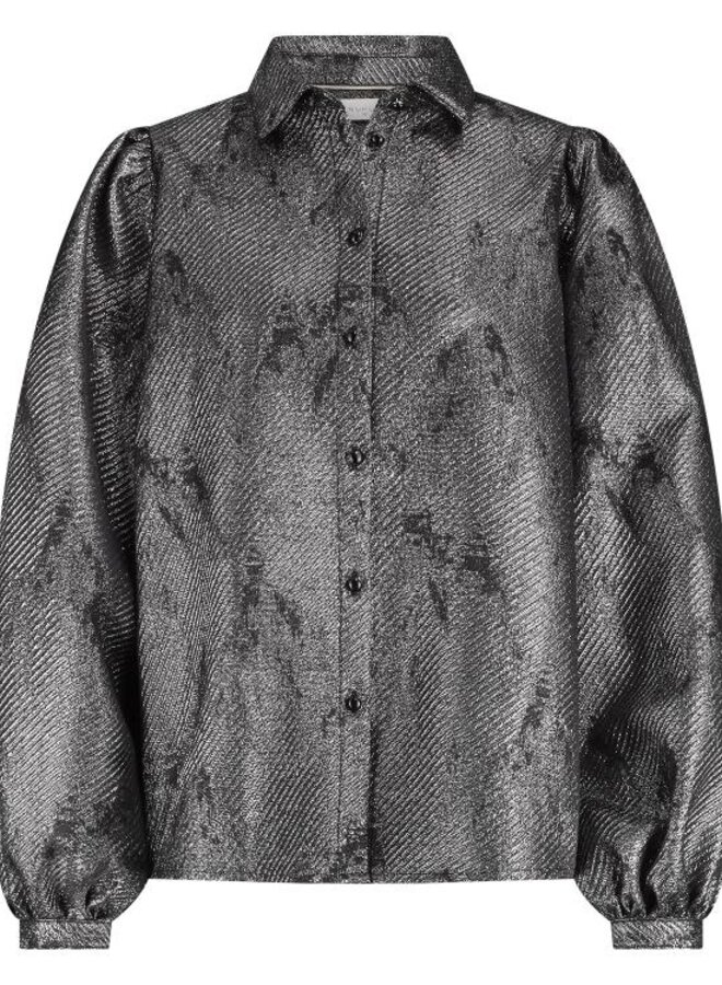 NUKUS Blouse Lettie NKF02003 - 170 Black/Silver