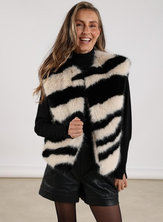 Gilet Fally NKF08015 - 242 Sand/Black