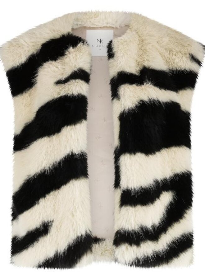 NUKUS Gilet Fally NKF08015 - 242 Sand/Black