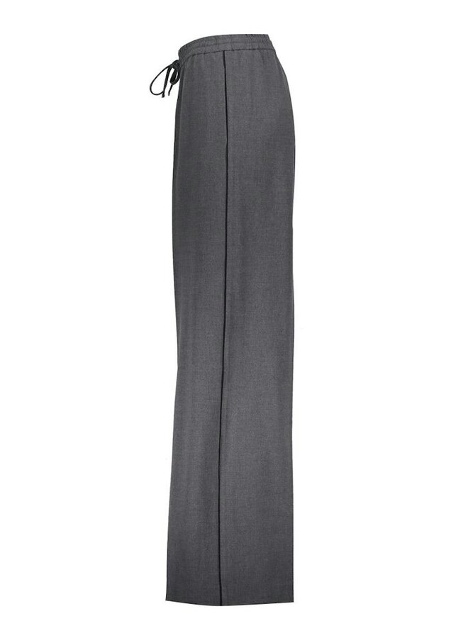 Geisha Pants Flared Piping 51527-10 - 930 Mid Grey/Black