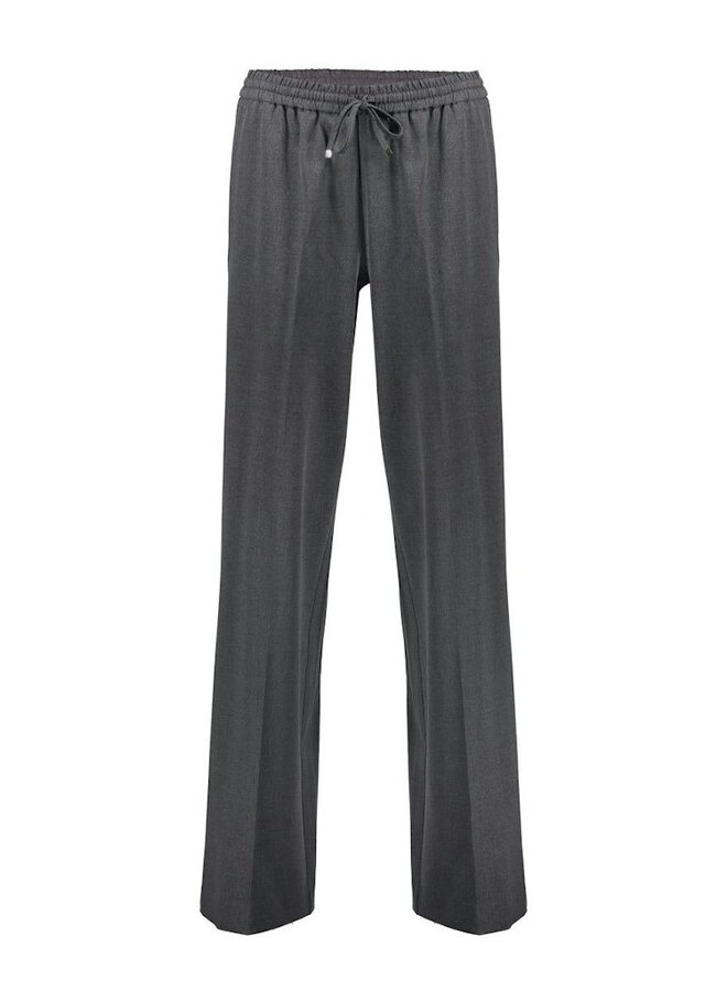 Geisha Pants Flared Piping 51527-10 - 930 Mid Grey/Black
