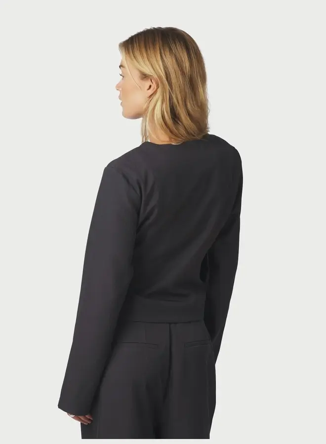 Neo Noir Blouse 166960 Simmi Eyelet Eyy - 104 Dark Grey