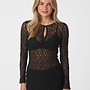 Neo Noir Top 166073 Matria Lace - 100 Black