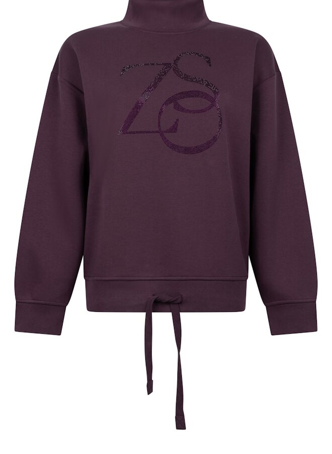 Zoso Sweater 255Simone - 0078 Bordeaux