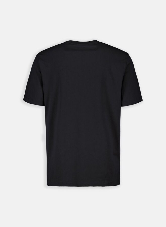 Airforce T-shirt GEM1132 - True Black/White