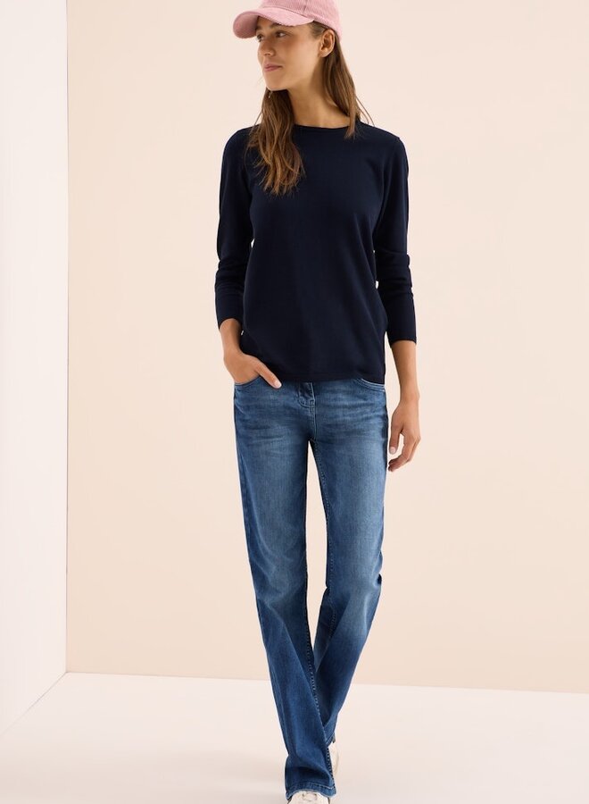 Cecil Trui NOS Basic Roundneck - 16831 Urban Dark Blue