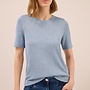 Cecil T-shirt TOS Light Knit - 17292 Light Sky Blue