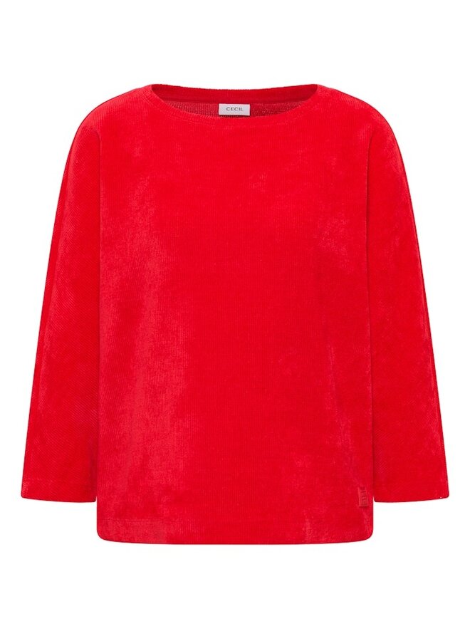Cecil T-Shirt Cord Shape - 16953 Fiery Red