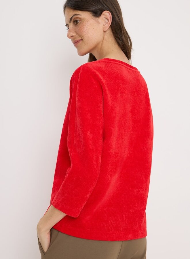 Cecil T-Shirt Cord Shape - 16953 Fiery Red