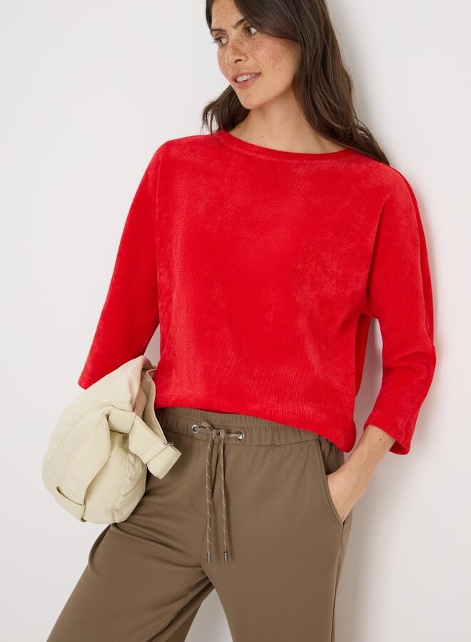 T-Shirt Cord Shape - 16953 Fiery Red