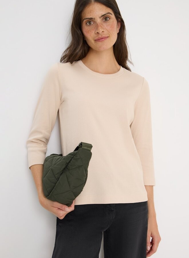 Cecil NOS Solid Rib T-Shirt - 16983