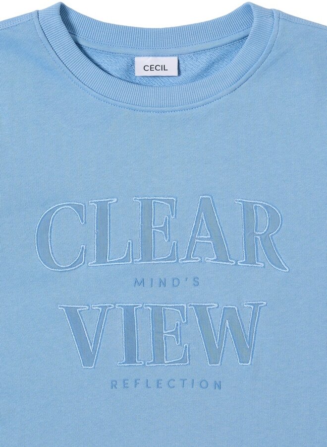 Cecil Sweater 303487 - 37339 Sporty Light Blue