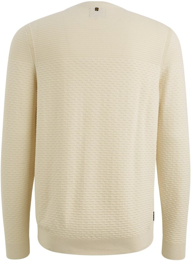 PME Legend Trui PKW2510300 - 7013 Bone White