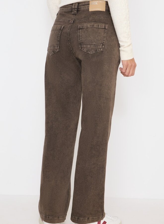 Cecil Loose Fit Jeans L32 B380045 - 17107 Chocolate Mousse