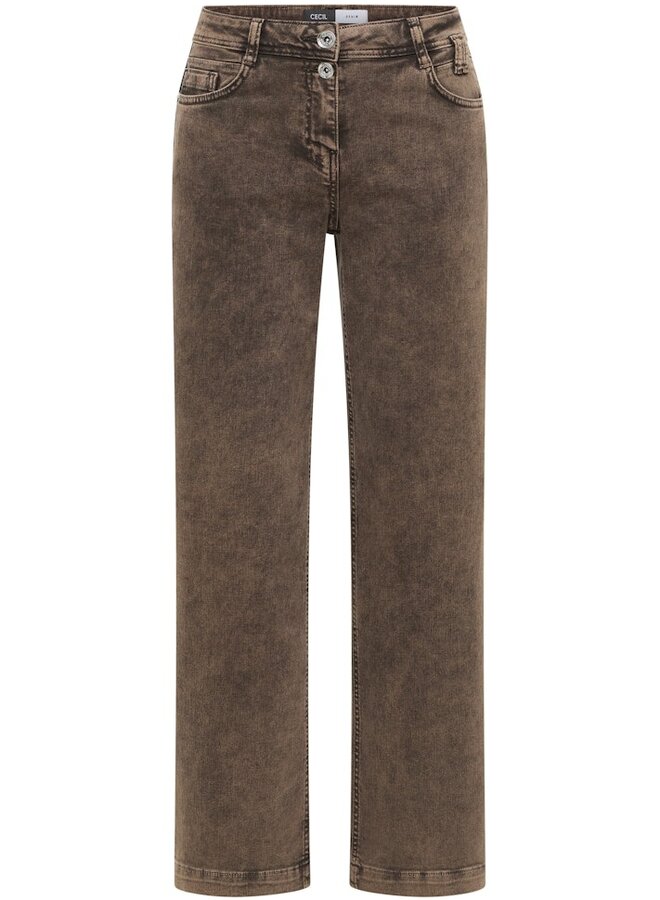 Cecil Loose Fit Jeans L32 B380045 - 17107 Chocolate Mousse