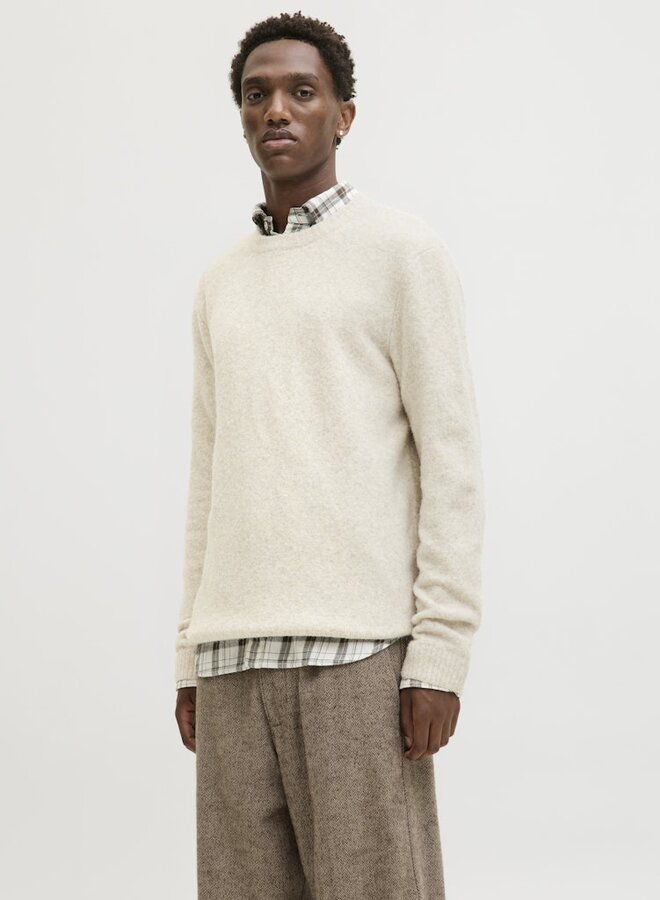 Trui knit JPRBLASIMON 12286881 - Silver Lining