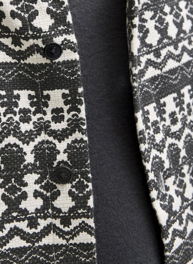 Jack & Jones Overshirt print JPRBLUANDY 12286223 - Black