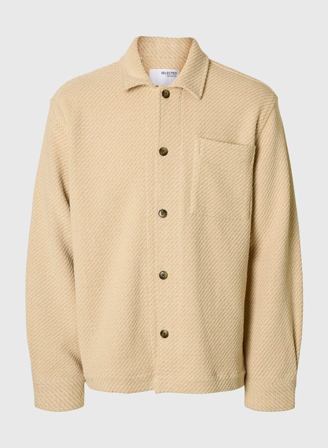 Selected Overshirt 16099611 - Egret