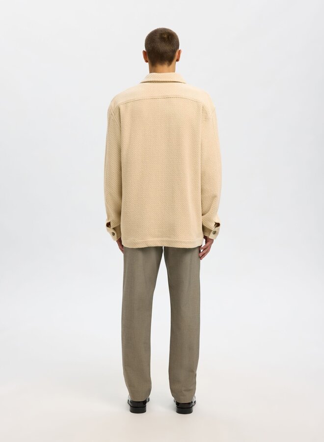 Selected Overshirt 16099611 - Egret