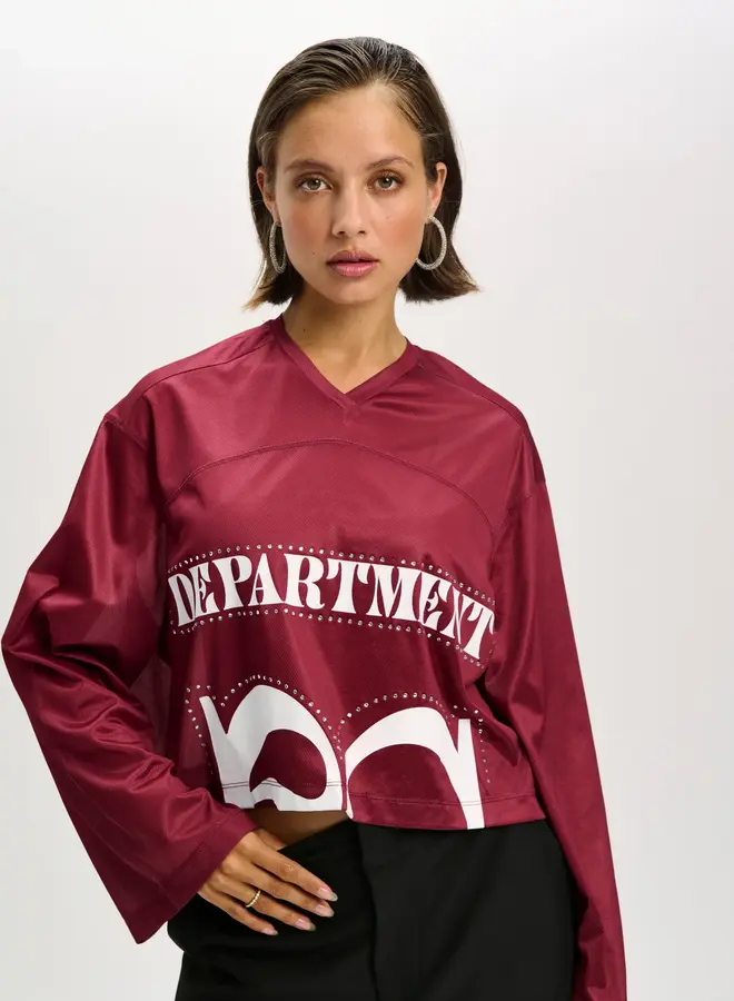 T-Shirt Fanny R2511815850 - 501 Bordeaux