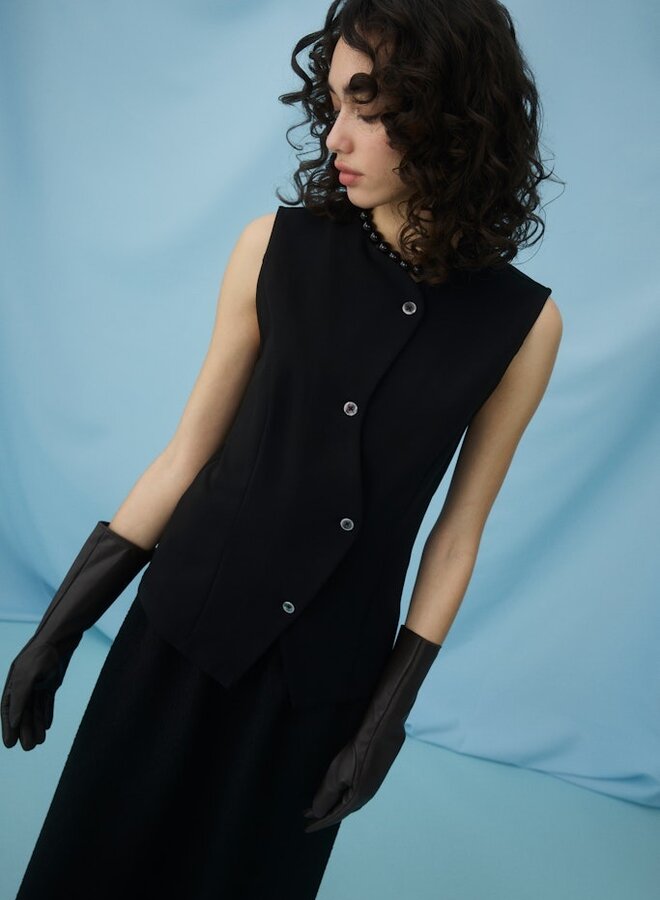 Vila Gilet 14111064 - Black Beauty