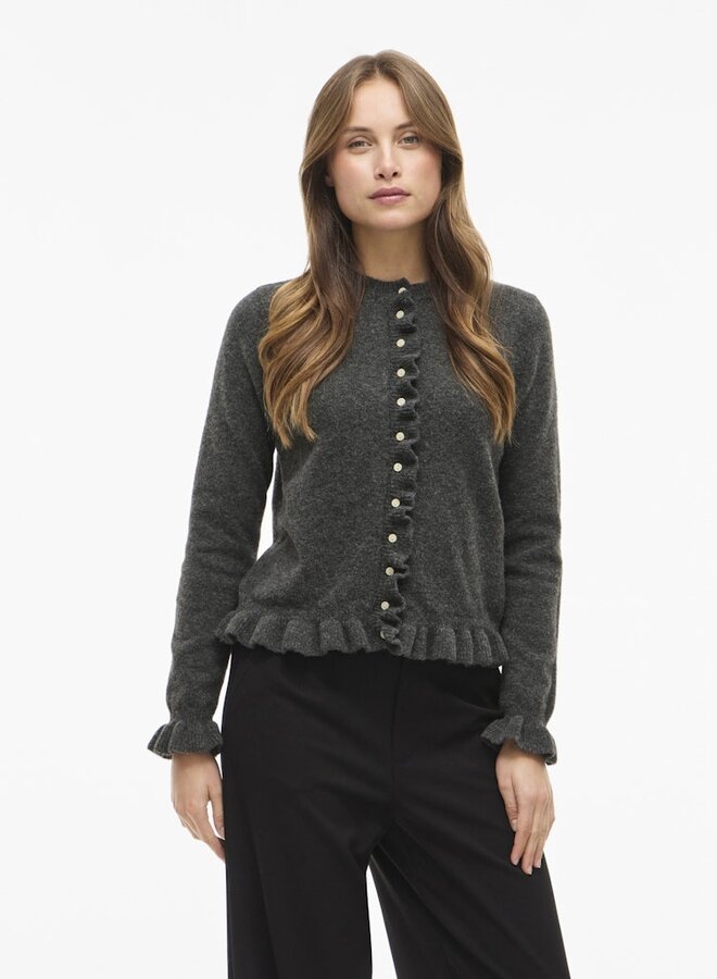 Vila Vest 14111315 - Medium Grey Melange