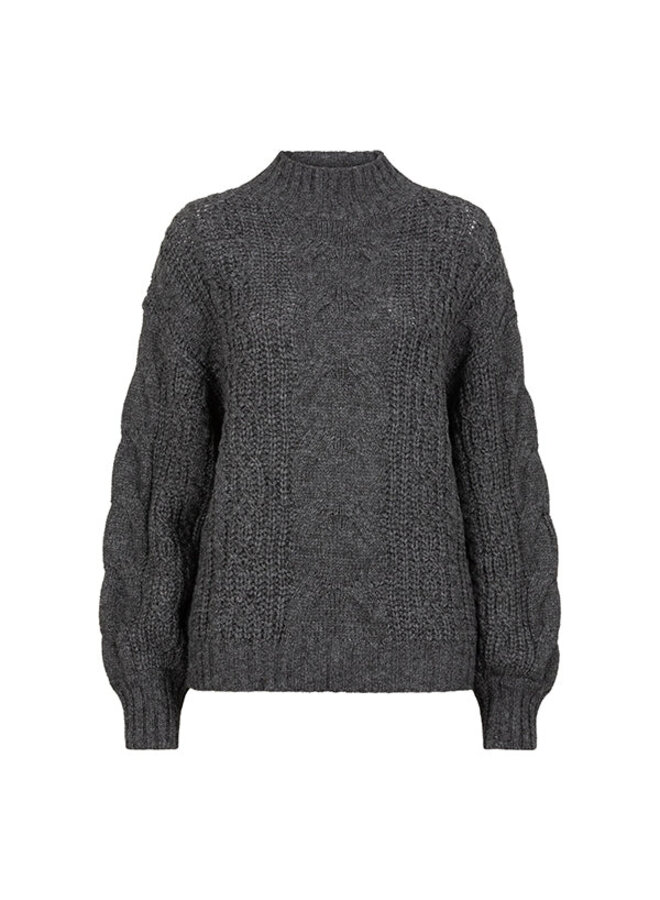 Lofty Manner Trui Dagmar QK06.1-KW - 550 Grey