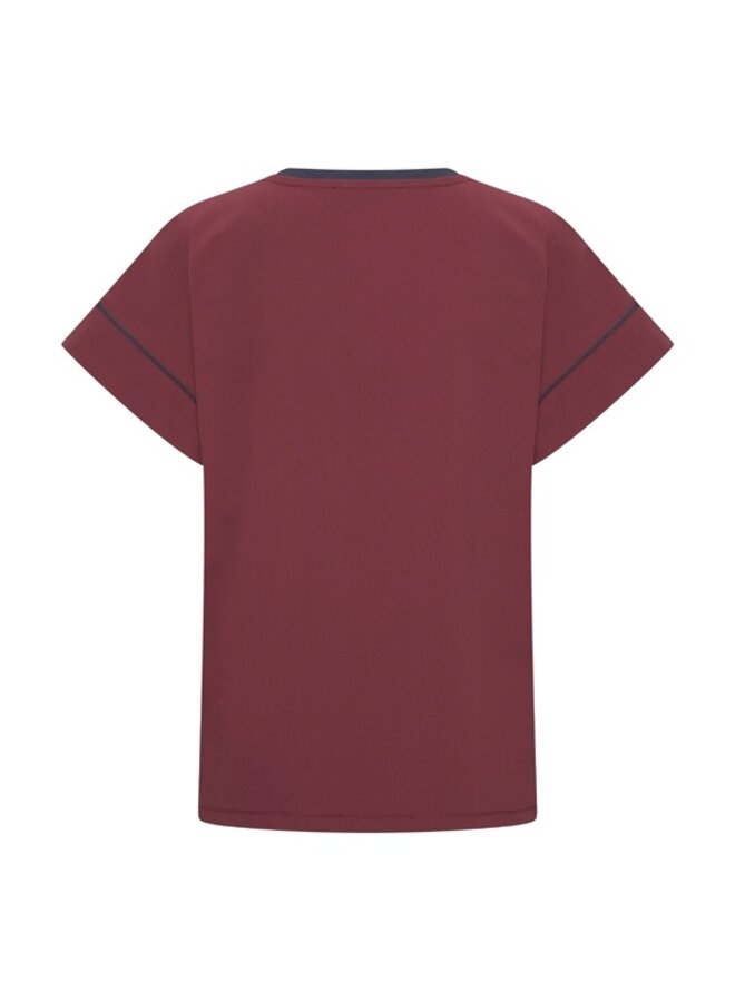 Mi Piace Shirt MP202672 - Burgundy