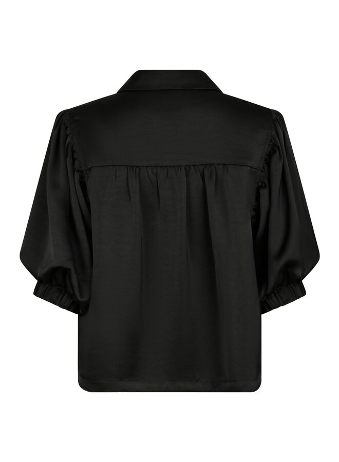 Neo Noir Top 167036 Etta Heavy Sateen - 100 Black