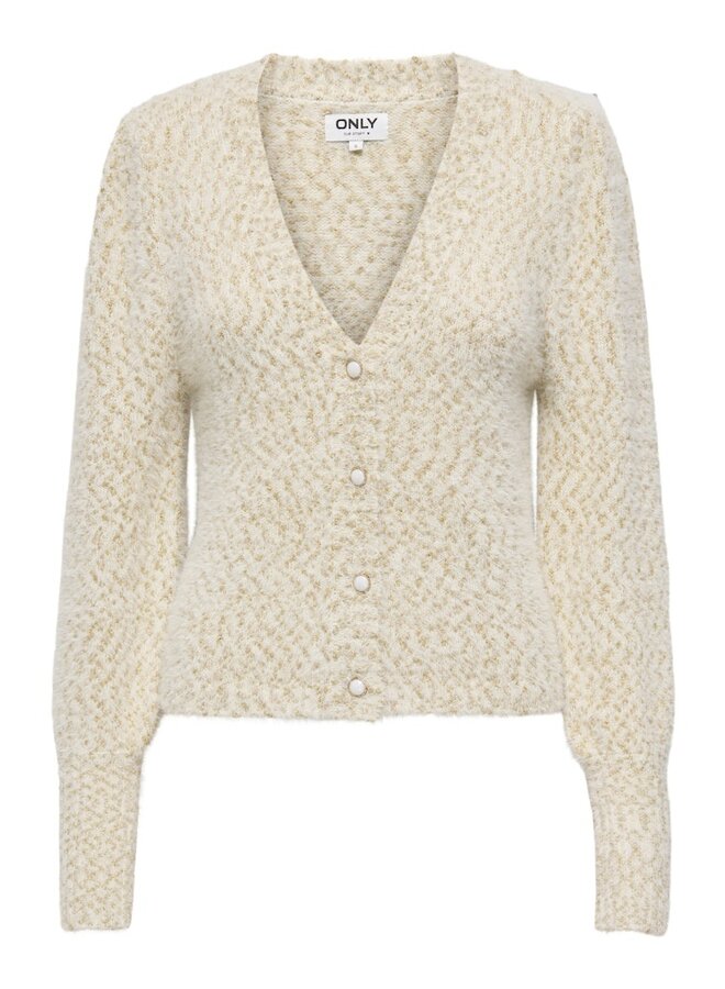 Vest ONLROSETTE 15259423 - Egret