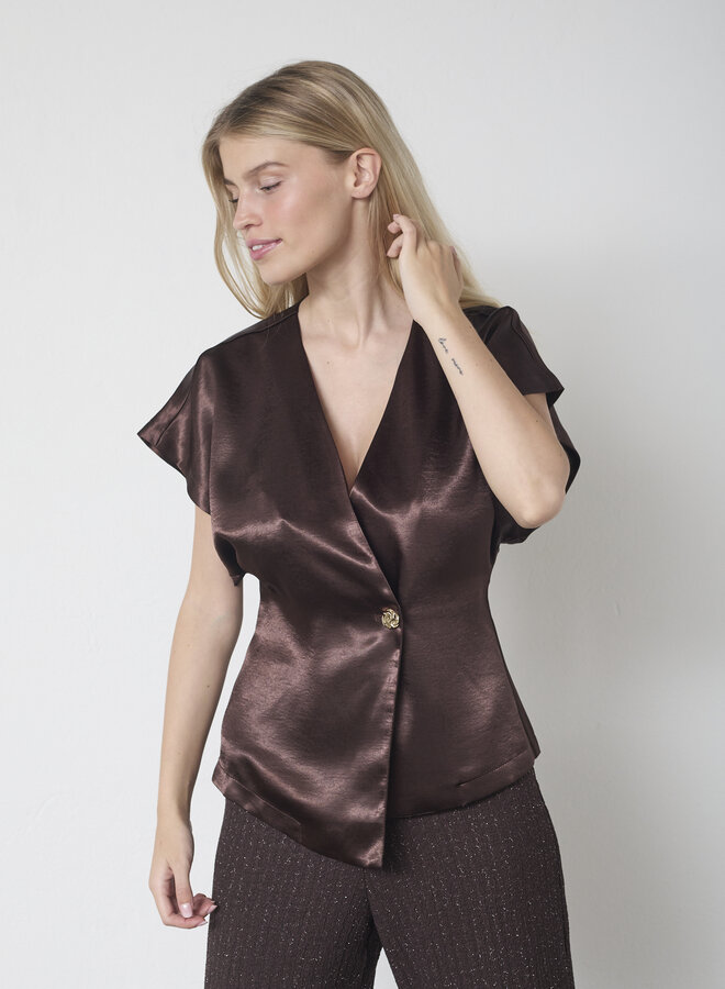 Sisters Point Top GEVELA VE4 19489 200 - Brown