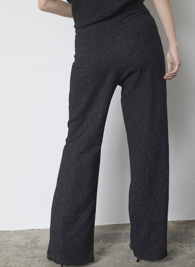 Sisters Point Broek GLUT PA19 19575 001 - Black/Silver