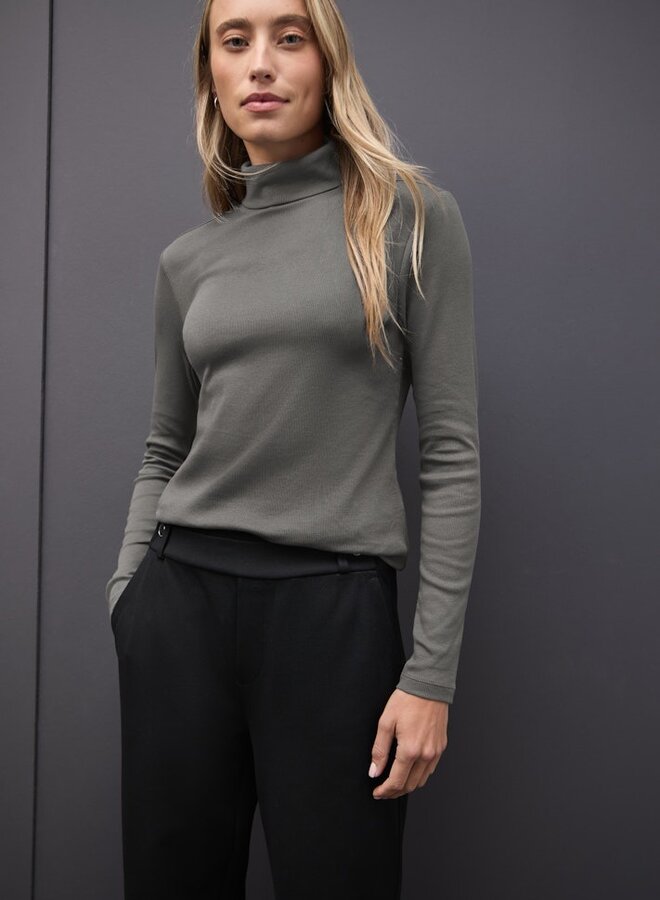 Top A324249 lange mauwen - 17148 gravel grey