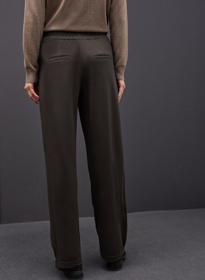 Street one Broek A380104 - 17103 darkest brown